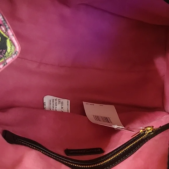 BETSEY JOHNSON FLORAL CANVAS TOTE - Picture 6 of 16